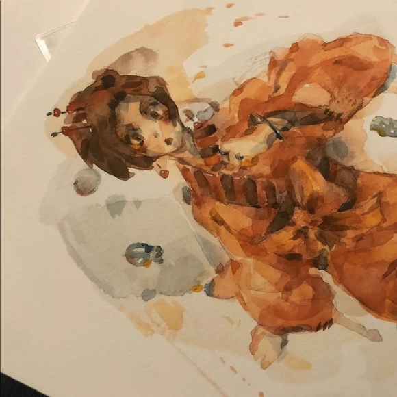 SAMURAI CHAMPLOO FUU ART PRINT FROM GEOFF PASCUAL - Picture 10 of 11